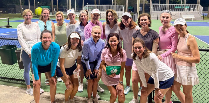 Dinks and Drinks pickleball party